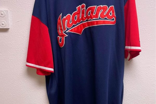 Men's Indians Andrew Miller Time Majestic Red size 52 – Welcome To ACADD